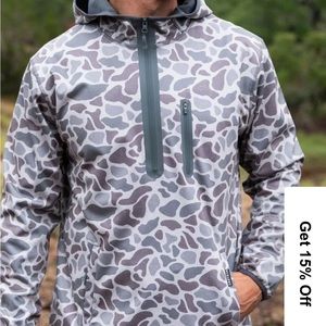 Burlebo Duke Tech Fleece Deer Camo NEW WITH TAGS
